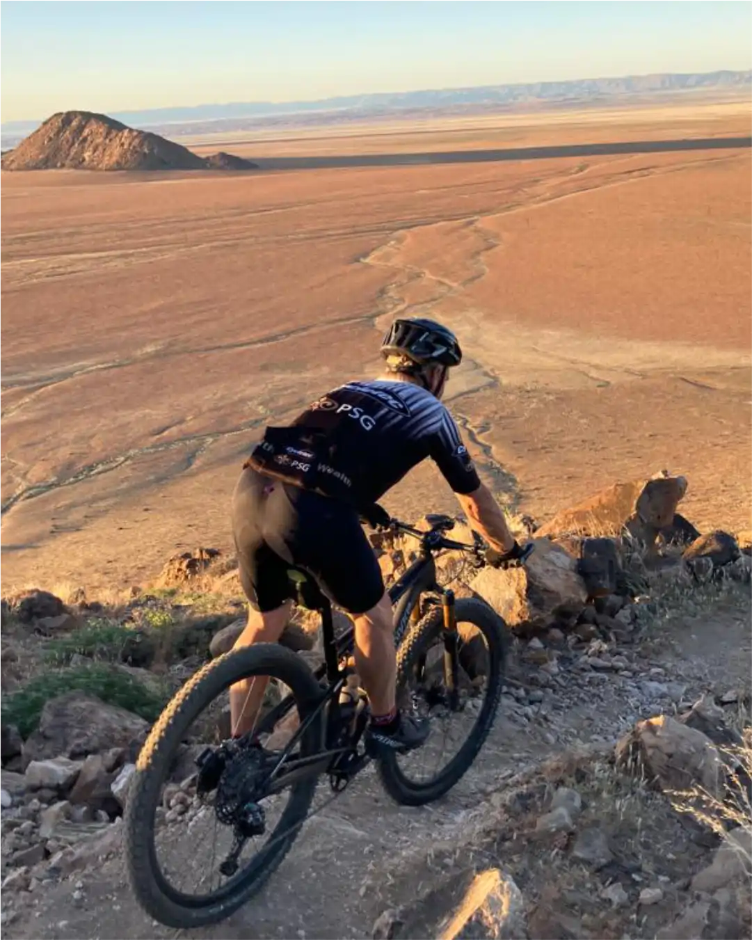 Scenic desert road
