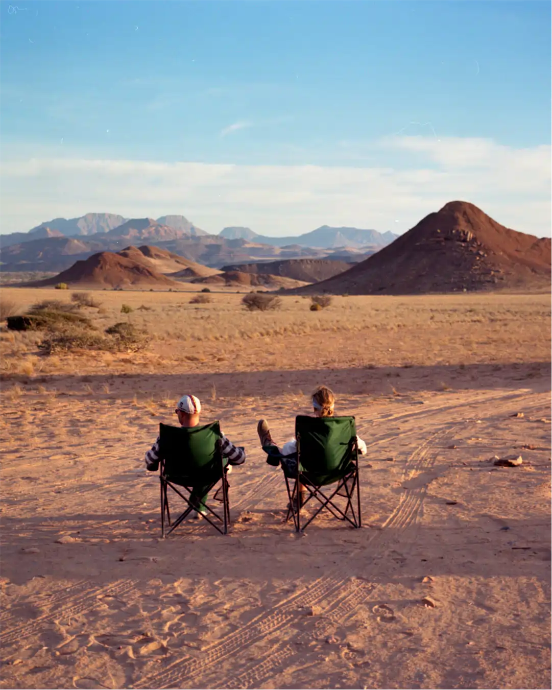 Remote desert horizon